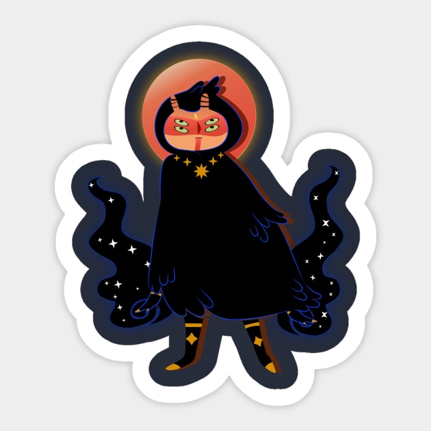 Luca the wandering Magi Sticker by SpitComet